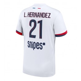 Paris Saint-Germain Lucas Hernandez #21 Uit tenue 2025-26 Korte Mouw